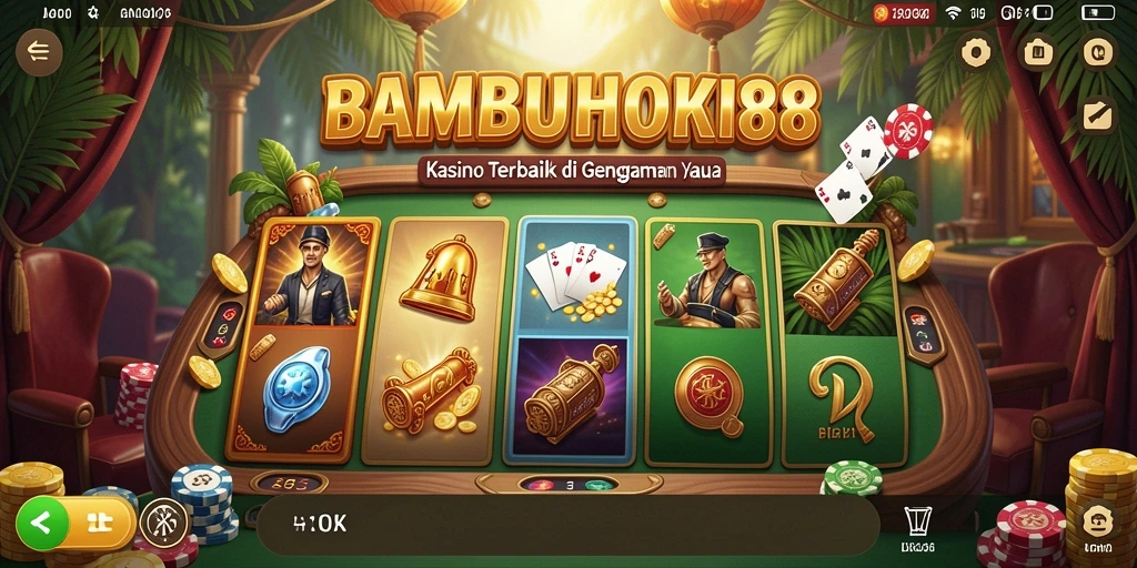 Tampilan gameplay seru BAMBUHOKI88 yang mengasyikkan.