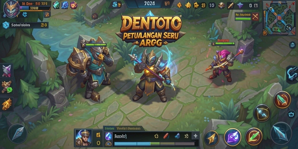 Gameplay DENTOTO yang menegangkan dan penuh aksi.