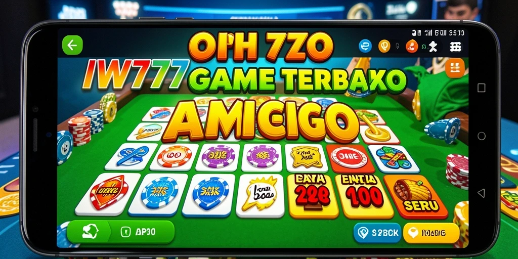 Tampilan gameplay seru IW777 saat bermain Bingo bersama teman.