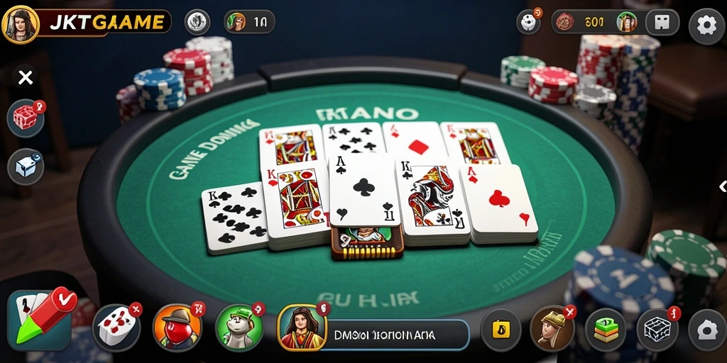 Tampilan gameplay seru dalam JKTGAME yang penuh tantangan.