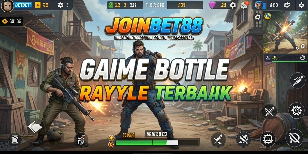 Gameplay seru dari JOINBET88 dengan aksi Battle Royale yang mendebarkan.