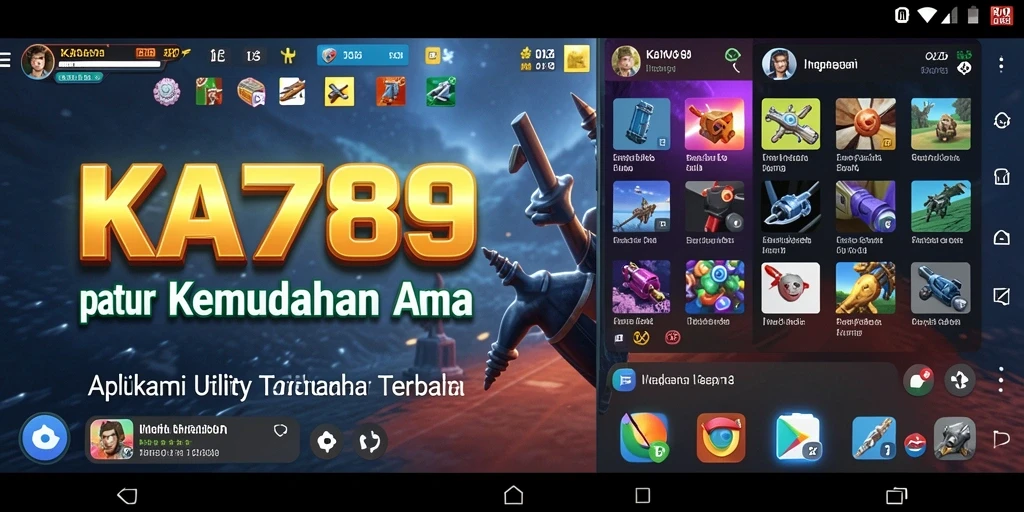 Tampilan antarmuka pengguna KA789 yang sederhana dan efektif.