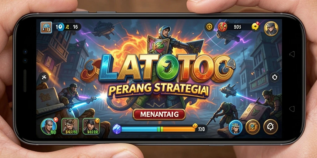 Tangkapan layar LATOTO menampilkan aksi strategi yang mendebarkan.