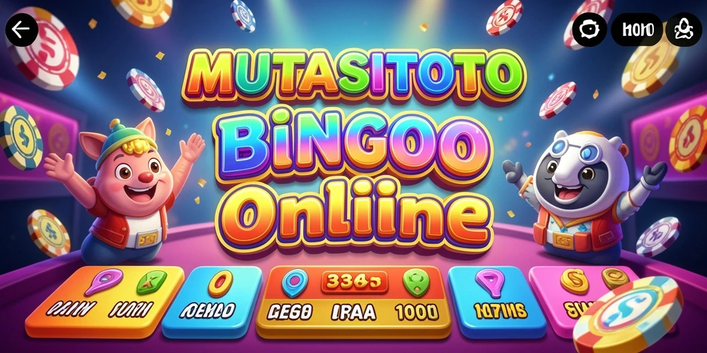 Screenshot gameplay MUTASITOTO menampilkan suasana permainan Bingo yang seru.